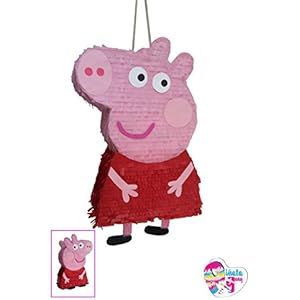 Peppa Wutz Pinata. (ENT) (Optionaler Stick)