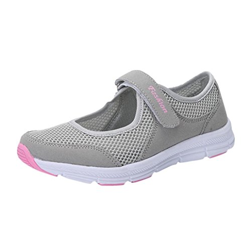 Familizo Baskets Légères en Mesh pour Femme, Chaussures Décontractées, Femmes Anti Slip Chaussures de Sport