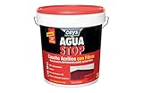 Color terracota. Aguastop ceys M122187 - Impermeabilizante aquastop caucho acrilico con fibras 5 kg terracota