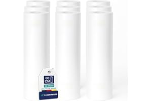 Inoverse 9 Rollen Ärztekrepp Liegenabdeckung 50 m x 60 cm – Einweg Ärzterolle für Untersuchungs- und Massageliegen, Spa & Kosmetik, Weich und Saugfähig, Medizinische Liegenrolle