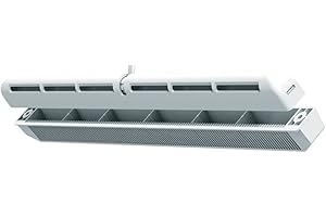 Vents P0 400 / Kit de ventilación para ventanas (sin ventilador no requiere electricidad), fácil montaje en el marco con un filtro, evita la formación de exceso de humedad, contra el moho, 4