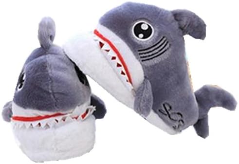 Cute Cartoon Shark Cotton Slippers, Home Cotton Slippers