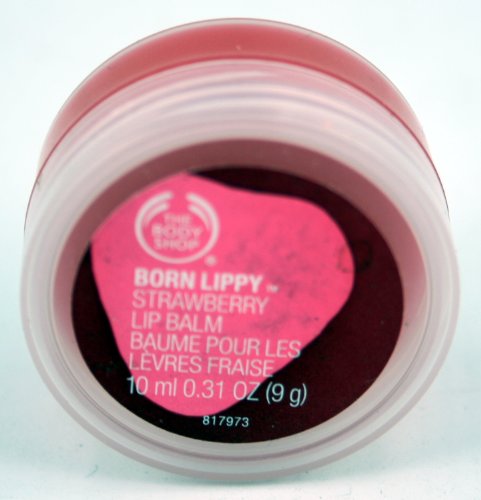 The Body Shop Born Lippy Pot Lip Balm Strawberry 10ml