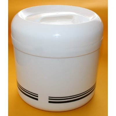 Eiswürfelbehälter 4,0 l – mit Zange und Abtropfgitter – 4 teiliges Sparset - 4