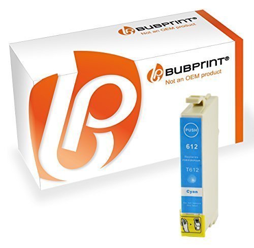 Preisvergleich Produktbild Bubprint Druckpatrone kompatibel für Epson T0612 cyan