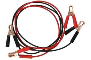 SHOP4BIKERS Motorcycle motorbike scooter 6v 12v battery booster cable Jump leads ideal for Harley Davidson