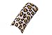 Effect Beauty 50pcs Big Cheetah - White, Orange & Brown Acrylic Pre-Designed Nail Tips - Tip Sizes 1-10