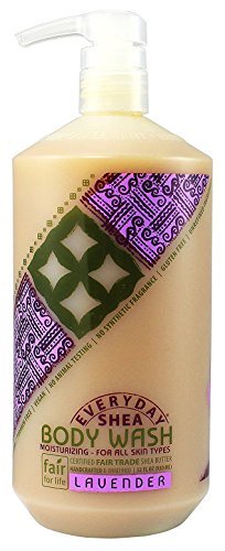 Alaffia Everyday Shea Body Wash Lavender 32 Ounce Pump (950ml) (6 Pack) RS.16459 (40.00% Off) - Amazon