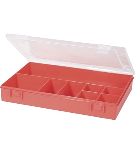 Gereedschapsaccessoire-organizer (organizer met twee niveaus, transparant deksel, uitneembare boxen, voor kleine onderdelen en accessoires), organizer multi-level