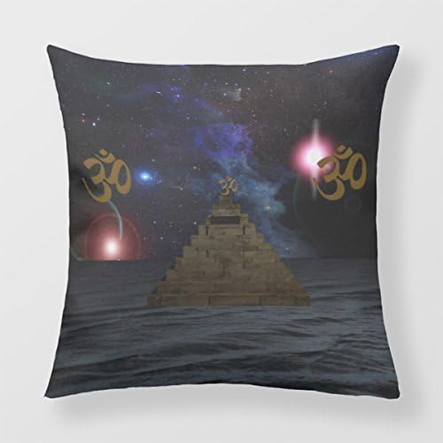 Decorative Throw Pillow Case Maya Space Sofa Throw Cover