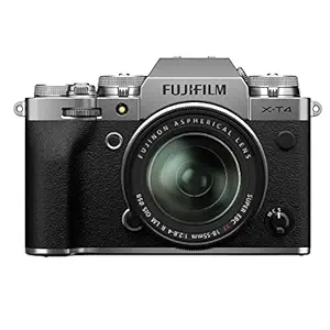 Fujifilm X-T4 Mirrorless Digital Camera (with 18-55mm Lens, Silver)