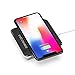 Produktbild Bescita Qi Fast Wireless Ladegerät Licht Pad, Power-Ladepad für iPhone XS / XS Max / Xr für iPhoneX / 8/8 Plus für Samsung Galaxy S9 / S9 Plus (Schwarz)
