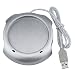 Produktbild Redstrong USB HUB & Warmer, Beverage Cup Silver 4 Port USB Hub Tea Coffee Cup Mug Warmer 50°C Max Liquid Temperature Electric Warmer for PC Heater Pad
