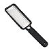FENICAL Stainless Steel Fine Callus Remover Foot Exfoliating Scrubber Cleaner File (Black)