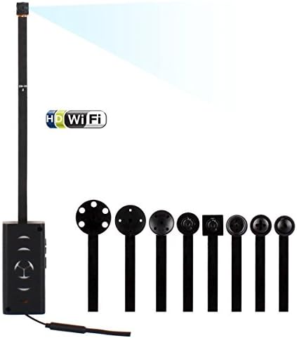 Spy Camera, PANNOVO WIFI Mini Hidden Camera Nanny Cam with Motion Detection for iPhone/Android Phone/iPad