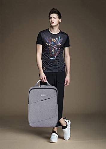 FANDARE 2017 Rucksack 15.6 Zoll Laptoprucksäcke Fahrradrucksäcke Wanderrucksäcke Schulrucksack Notebook Daypack Reisen Studenten Herren Damen Multi-Tasche Polyester - 2