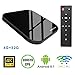 Produktbild CAPTIANKN Android 8.1 Smart TV Box, A95X Plus 4G/32G 2.4Ghz WiFi Ultra HD TV Streaming Media Player mit Fernbedienung,EUPLug