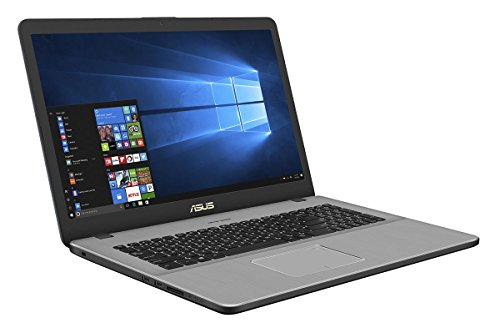 ASUS VivoBook Pro N705UD-GC155T 17 3-Inch Laptop  Grey  -  Intel Core i7-8550U  8 GB RAM  256 GB SSD   1 TB HDD  NVIDIA GeForce GTX 1050 2G Graphics  