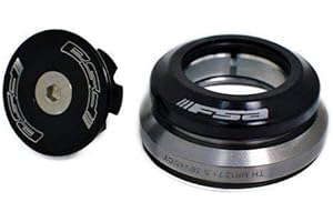 FSA Integrated Headset ORBIT C-40 1-1/8Inches to 1.5Inches Tapered, Black , XTE1519