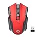 Price comparison product image Wireless Mouse, Comfortable Ergonomic Design2.4Ghz Mini Wireless Optical Gaming Mouse 2000 DPI Mouse, Home & Office for Windows Mac Linux Vista - Super Energy Saving (Red)
