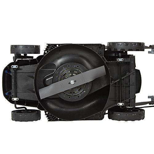 HYUNDAI Elektro-Rasenmäher LM3301E (1300W, Schnittbreite 33 cm, 35L Fangkorb, zentrale Höhenverstellung 25-65 mm, Elektro-Mäher) - 9