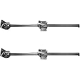 ZEROplus Garage Door Holders, Pair, Cord Operated, Epoxy Black (610mm Long Bar)