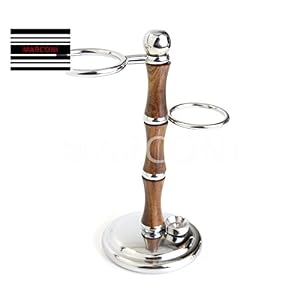 Haryali London Shaving Kit - 3 Pc Wooden Shaving Kit - Double Edge Safety Razor - Super Badger Shaving Brush - Shaving… - Image 2