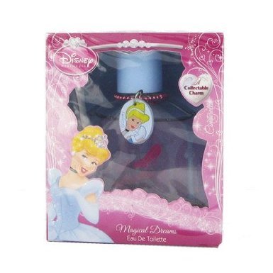 Official Disney Princess - Cinderella - Eau de Toilette 50ml with Collectable Charm