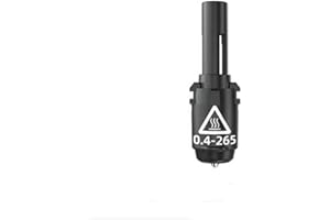 LICHIFIT Ersatz 0,4 mm Düsenbaugruppe Hotend-Kit 265℃ Hochtemperaturdüse für Adventurer 3/4 3D-Drucker Verbesserte Zubehör