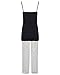 The Essential One - Nursing Pyjama set Black stripe - EOM104 - Medium