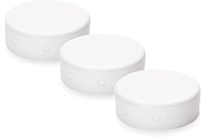 ORION LIGHTSTYLE Scatola di giunzione in PVC scatola da soffitto rosone coperchio scatola di giunzione bianco 3 pezzi