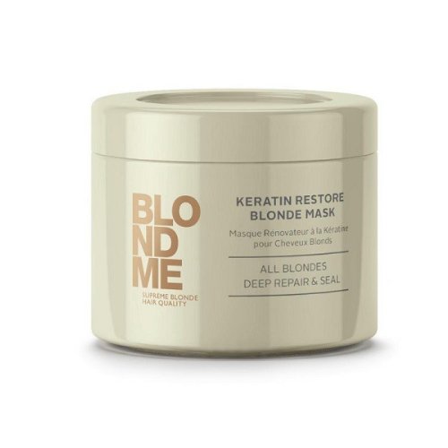 Schwarzkopf Professional Pflegekollektion Keratin Restore Blond Treatment, 200 ml, 1er Pack (1 x 1 Stück)