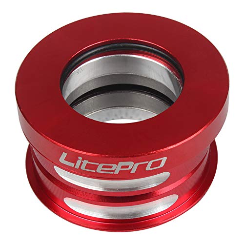 Lixada Série scellée Interne de Cuvette de Casque de vélo de roulement de Bicyclette en Aluminium de Casque de Pliage de 44mm pour SP8 / SP18 / VP18 / MUP8 / JP8 / BYA412
