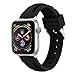 Produktbild Altsommer Uhrenarmband 20mm für Apple Watch 44mm Series 4 Bunter Farben Einfarbig Weich Silikon Sport Ersatzarmband Armband,Replacement Wrist Strap Band für Damen Herren (E)