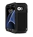 Produktbild Samsung Galaxy S7 Hülle Case, Eastcoo wasserdicht stoßfest Alloy Aluminum Metal Bumper Gorilla Glass Soft silikon Military Schwer Metall Militär starkes stoßfestes hartes Hülle Tasche cover für Samsung Galaxy S7