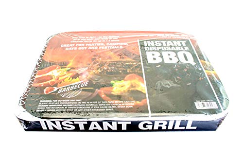 SmashingDealsDirect Einweg-Grill – schneller und einfacher Grill, bereit zum Kochen in 20 Minuten