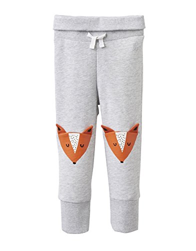 Joules Baby Trousers - Fox Face - Grey Marl - 9-12 months / 80 cms