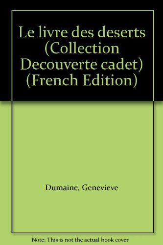 Livre des déserts (Le)