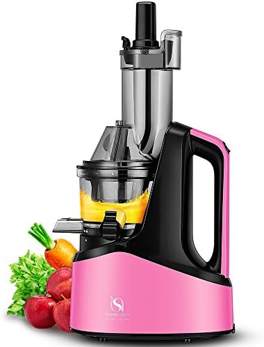 Natalie Styx Pink Wide Chute Slow Juicer