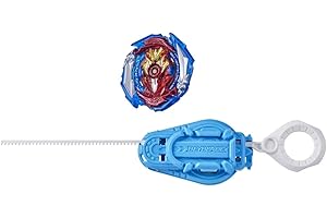 Beyblade Hasbro Burst Surge Speedstorm Infinite Achilles A6 - Peonza de Lanzamiento de Balance Tipo Batalla con arrancador, Juguete para niños