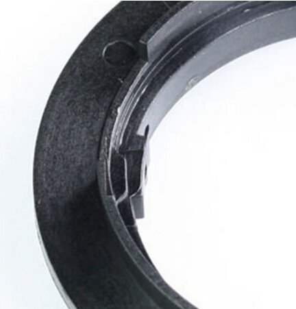 Skiliwah   2  pcs 58  mm ba  onnette Bague de fixation r  paration suppl  mentaire pour Nikon 18   135  18   55  18   105  55   200  mm