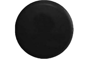 ‎COMILY PLUS+ Comily Plus+ 18 Inch Universale Reserveradabdeckung: Die Reifencover passt für 32.8"-33.6"(82-84cm) in Durchmesser, rein schwarz.