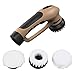 Price comparison product image Electric Shoe Polisher,Portable Multi-Purpose Hand-Held Electric Shoe Polisher IPX7 Waterproof- With 1 Brush, 1 Scouring Pad, And 1 Kit To Remove Dirt-for Leather Shoes Leather Bag, Shoes,Sofa and More