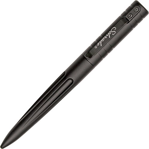 Schrade Werkzeug Black Tactical Pen schwarz anodisiert Gesamtlänge: 14.5 cm, 230700