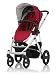 Britax Smile Pushchair from 6 Months to 3 Years (Red/Silver)