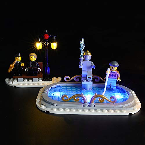 LIGHTAILING-Set-di-Luci-per-Creator-Expert-Winter-Village-Fire-Station-Modello-da-Costruire-Kit-Luce-LED-Compatibile-con-Lego-10263-Non-Incluso-nel-Modello