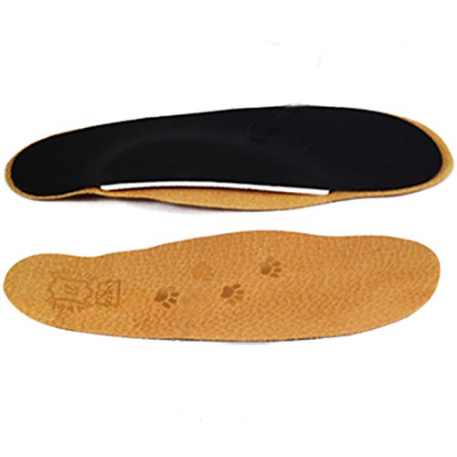 toys4u Plantillas de Piel Infantiles Talla EU 18-36 Plantillas para Calzado - Beis, 36