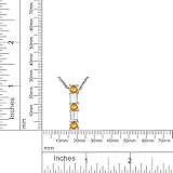 amethyst citrine ring Lebendige Farben: Der Citrin-, Granat- und Amethyst-Anhänger ist hier, um Sie mit seinen leuchtenden Farben angenehm zu überraschen. Abgesehen von der glänzenden milchigen Farbe von 925 Sterling Silber und der lebendigen Mehrfarbe, ist dieser Anhänger ein Symbol der Kraft der Frauen.