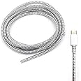 Redclip Metallic Finish Cable Charger Spiral Protector/Wire Repair/Pet Cord Protector/Headphone Saver, Cable Wrap/Cover for iPhone Lightning, Mac Charging Cable, USB Tube, Earphone