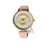 Blumenkind Damenarmbanduhr Goldfarben/Rosa 04091981GWHPRO